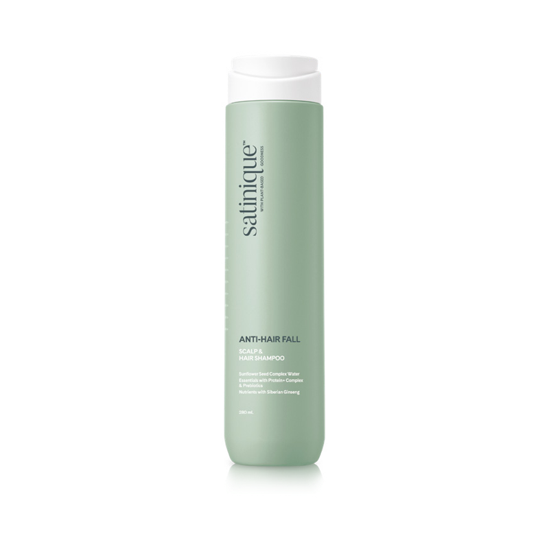 Champú Anticaída para Cabello y Cuero Cabelludo Satinique